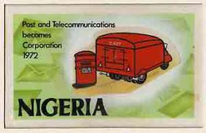 Nigeria 1972 Posts & Telecommunications Corporation -...