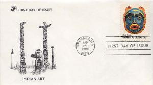 United States, First Day Cover, Art