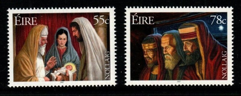 IRELAND SG1876/7 2007 CHRISTMAS MNH