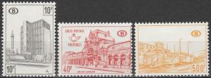 Belgium #Q407-9  F-VF Unused CV $56.50  (A15352)