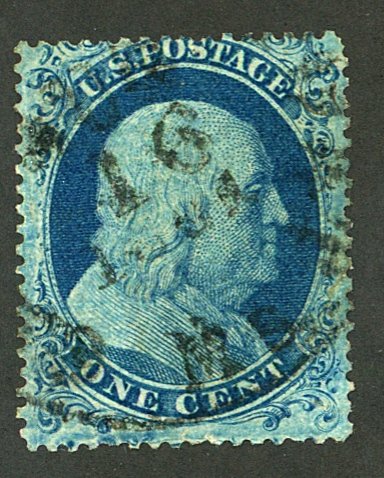 U.S. #18 USED WITH PSE CERT GRADE FR-G 20