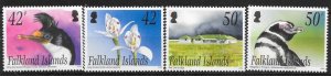 FALKLAND ISLANDS SG993/6 2004 SEA LION ISLAND SET MNH