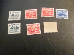 GERMANY 1939 HINGED 2 SETS $67  (124)