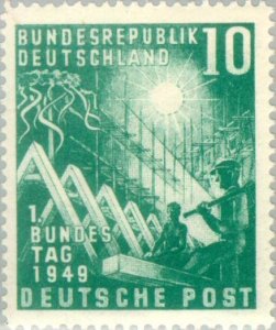 Catalog Germany 1949 - today, all stamps are shown with Scott and Michel numbers