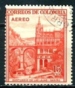 Colombia; 1954: Sc. # C241: Used Single Stamp