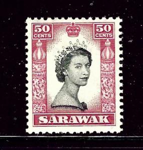 Sarawak 208 MNH 1957 QEII