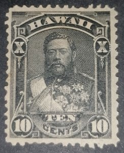 Hawaii 10 cents 1882 MH