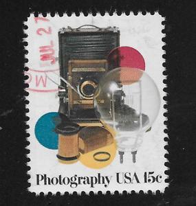SC# 1758 - (15c) - Photography, used single