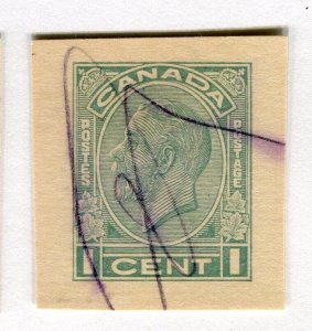 CANADA; 1900s early GV fine used POSTAL STATIONARY PIECE