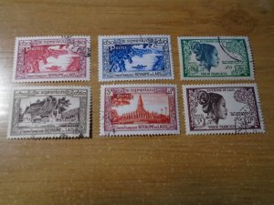 Laos  #  2-3/5/8/14-15  used