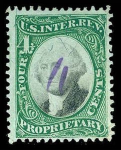 U.S. REV. PROPRIETARY RB4a  Used (ID # 84777)