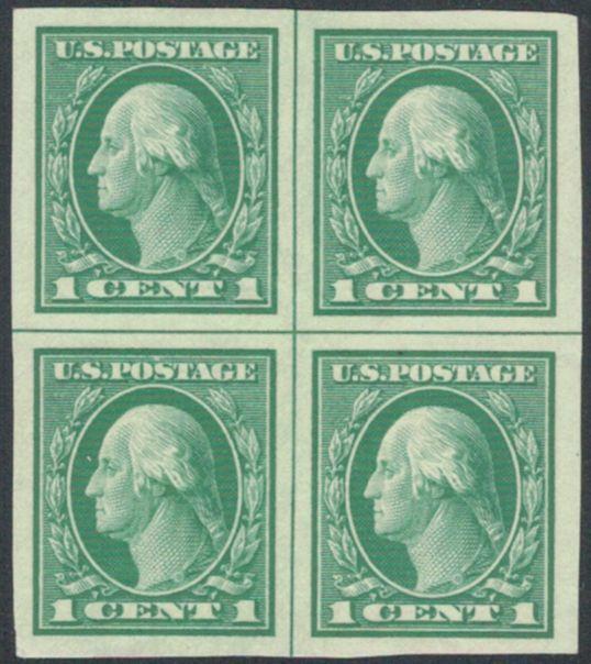 408 VF/XF OG NH, Centerline Block,  Select! ww0593