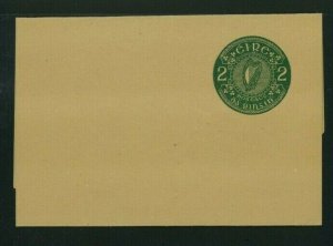 Ireland 1957 2d green Newspaper Wrapper, MacDonnell Whyte PSW4 Unused