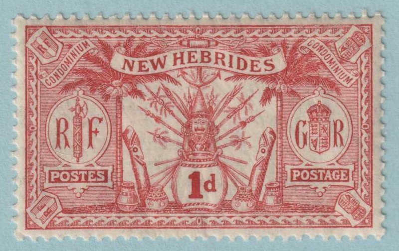 BRITISH NEW HEBRIDES 18  MINT NEVER HINGED OG ** NO FAULTS EXTRA FINE! - ILA 