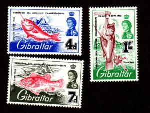 Gibraltar # 177-179 Mint!