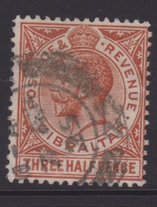 Gibraltar Sc#78a Used