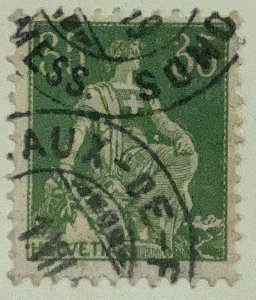 AlexStamps SWITZERLAND #135 VF Used 