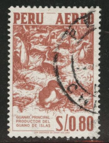 Peru  Scott C158 Used 1959 Airmail stamp