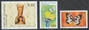 Andorra-French - 1995 - SC 453-55 - LH - Complete set + 1