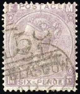 Great Britain Stamps # 45 Used VF Victoria Scott Value $100.00