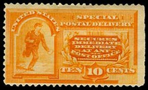 U.S. SPECIAL DELIVERY E3  Mint (ID # 37473)
