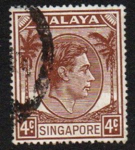 Singapore Sc #4a Used