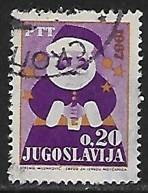 Yugoslavia # 843 - Santa Claus - used....{Gn13}