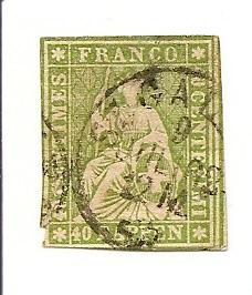 Switzerland 40 used