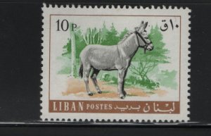 Lebanon 457 H 1968 Donkey
