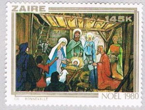 Zaire 1003 Unused Nativity 1980 (BP40018)