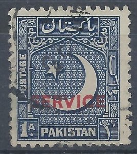 Pakistan 1953 - 1a Official - SGO38 used