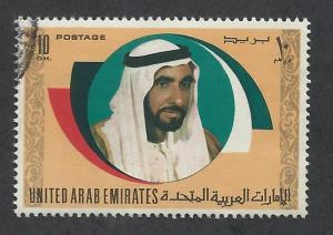 UNITED ARAB EMIRATES SC# 24 VF U 1973