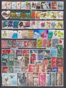 Z5185, JL Stamps nice used lot all different with japan others great condition