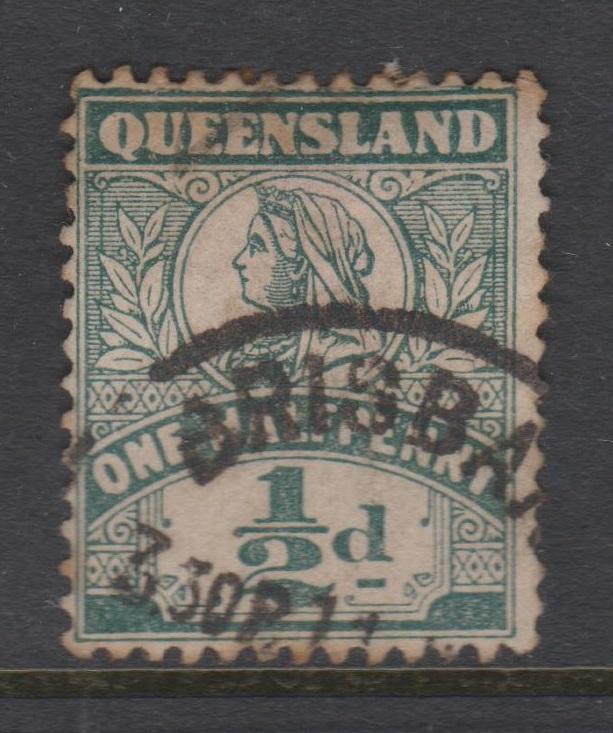 Queensland Sc#124 Used