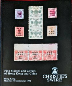 Auction Catalogue STAMPS and COVERS of HONG KONG and CHINA