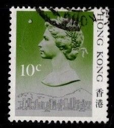 Hong Kong - #490 Queen Elizabeth II  - Used