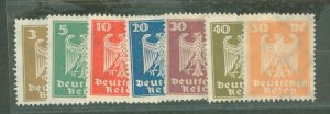 Germany #330-36 Mint (NH) Single (Complete Set)