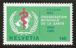 Switzerland Scott 5o40 MNH**  WHO