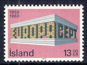 Iceland 406 Europa MNH VF