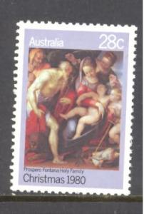 Australia 757 mint never hinged (BC)