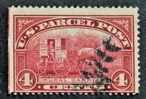 US Sc# Q4 Used Parcel Post BOB