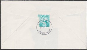 GB LUNDY 1988 cover - Puffin stamp - .......................................F850