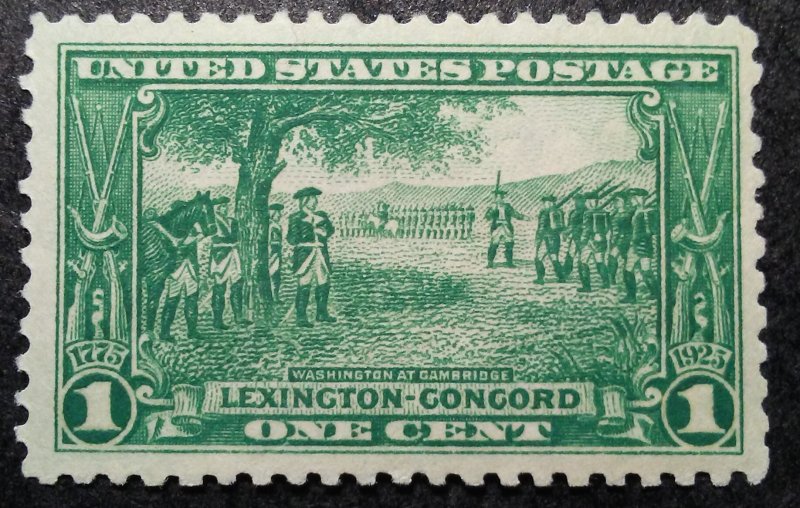 StampGeek Scott #617 Lex-Concorde, Wash-Cambridge, MINT, F-VF, LH, OG