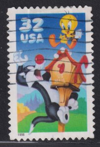 United States 3204a Sylvester & Tweety Bird 1998