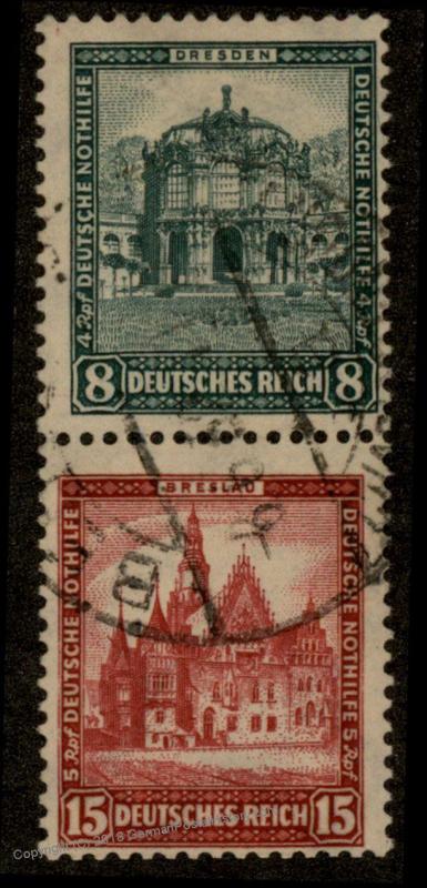 Germany Zusammendruck S88 Se-Tenant Stamp Multiple 63523