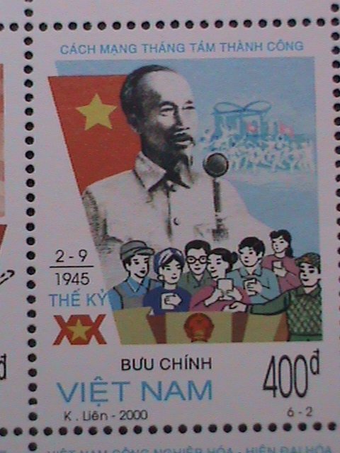 ​VIETNAM 2000-SC#2939 VIETNAM IN THE 20TH CENTURY-MNH  MINI SHEETVERY FINE