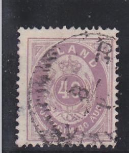 Iceland  Scott#  18  Used