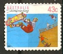 Australia 1990; Sc. # 1186; Used Single Stamp > Perf.  11 1/2