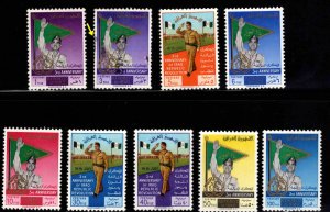 IRAQ Scott 278-286 MH*  General Kassem and Flag stamp set,  279 is Used