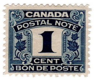 (I.B) Canada Revenue : Postal Note 1c